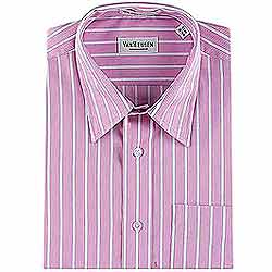 Full Striped Shirt in Pink from Arrow