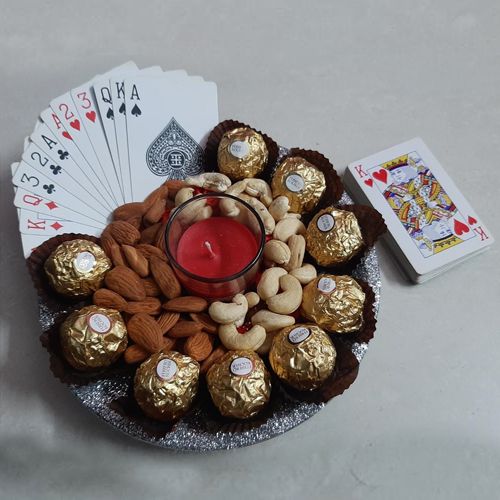 Stunning Evening Party Combo with Playing Card