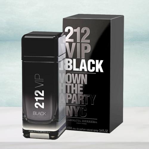 Appealing Carolina Herrera 212 VIP Black Eau de Perfume for Men