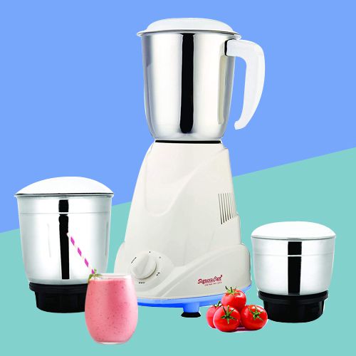 Special Eco Plus White Mixer Grinder from Signora Care