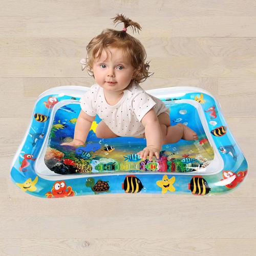 Exclusive Inflatable Water Tummy Time Playmat for Babies