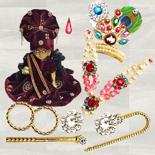 Exclusive Laddu Gopal Accessories Gift Combo