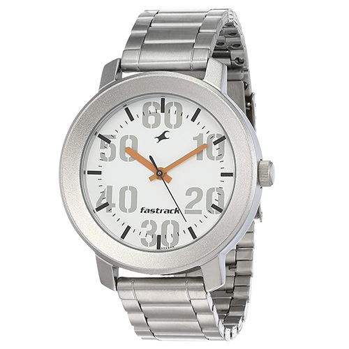 Attractive Fastrack Casual Analog White Dial Mens Watch