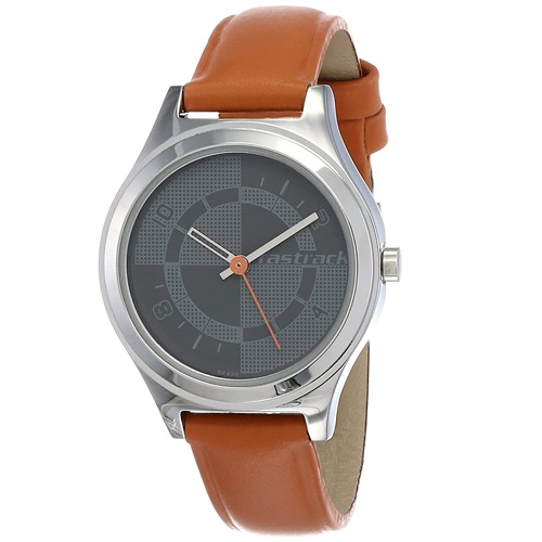 Remarkable Fastrack Grey Dial Ladies Analog Watch